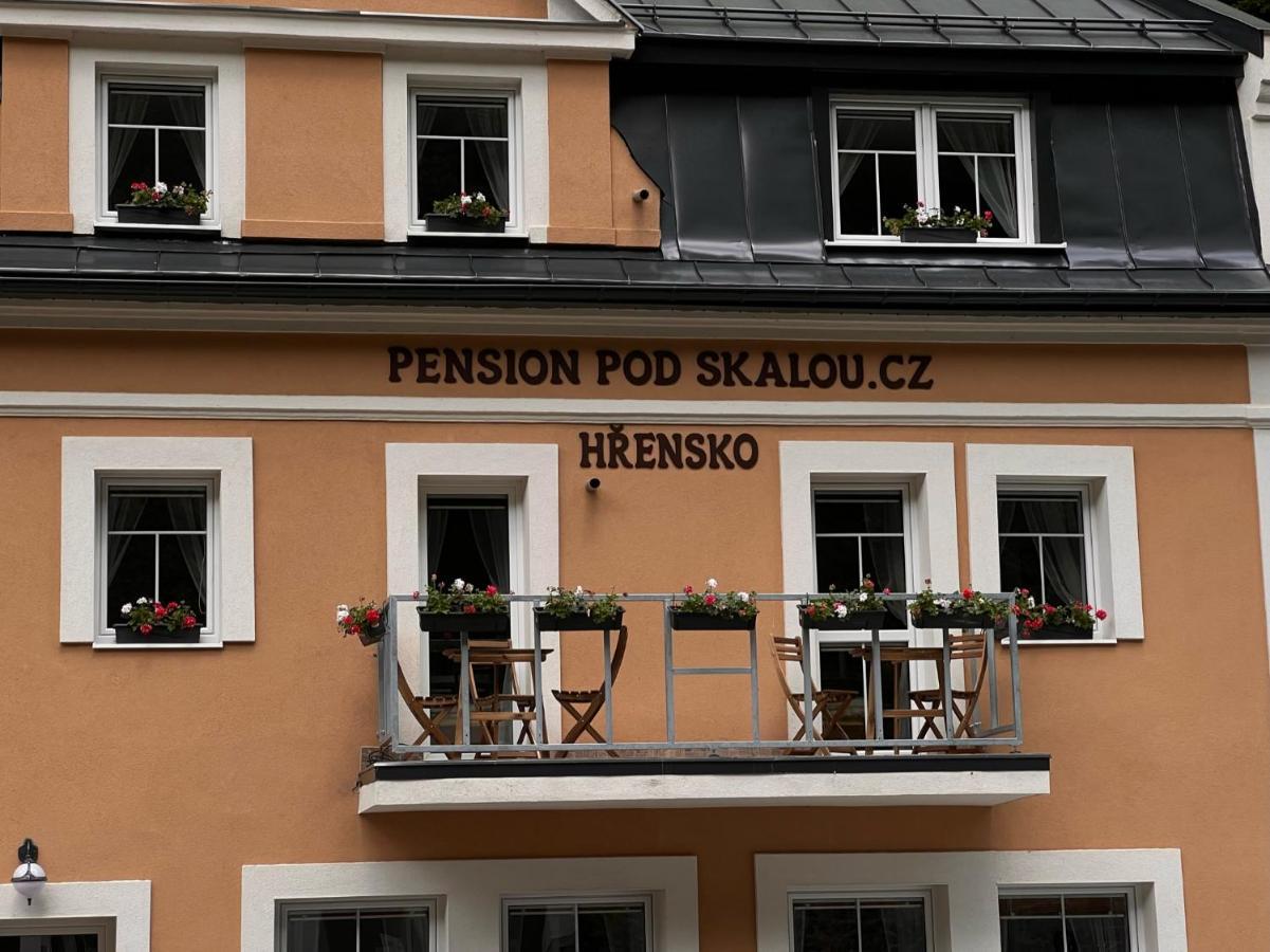 Pension Pod Skalou Hrensko Exterior photo